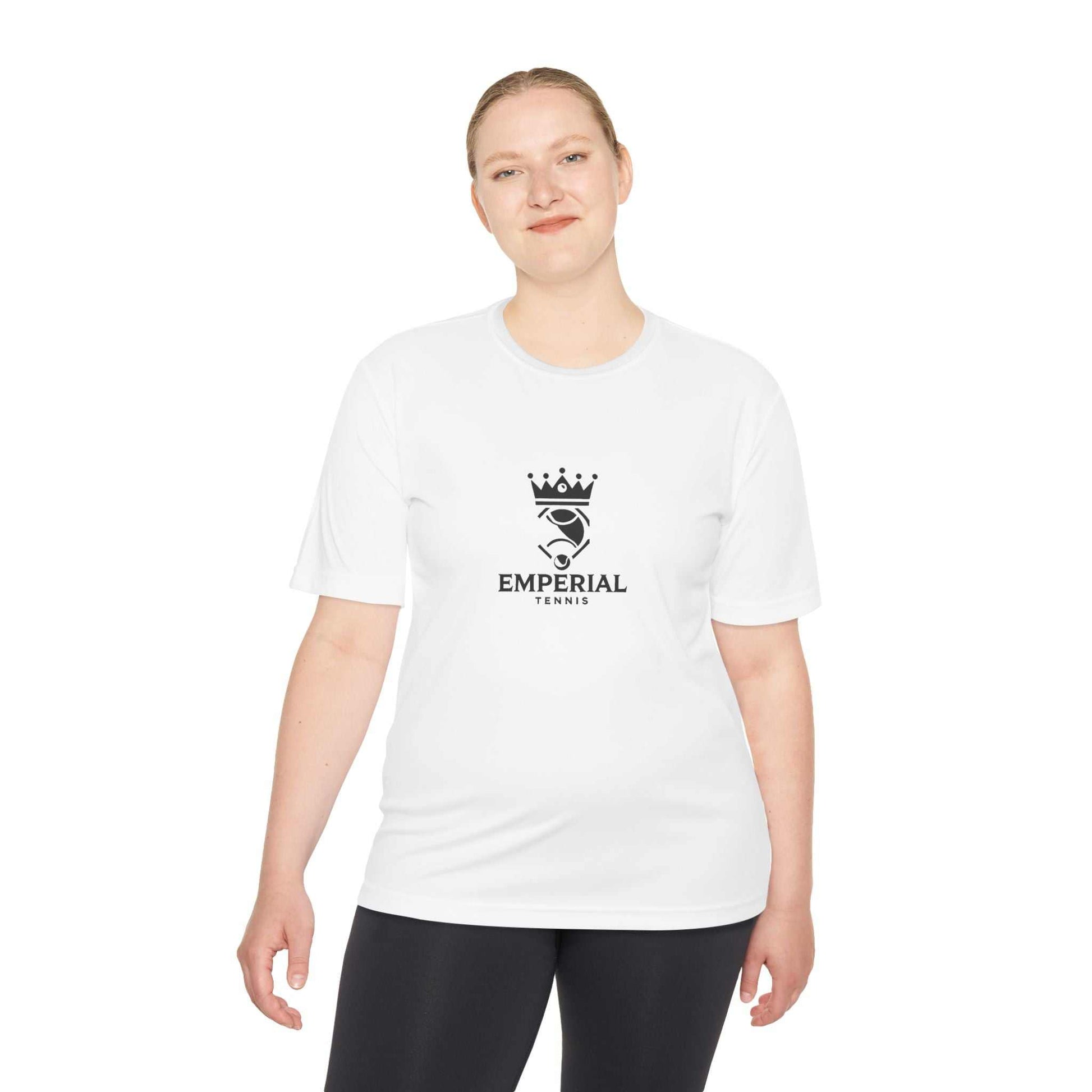 Moisture Wicking Tee - Emperial Tennis Logo