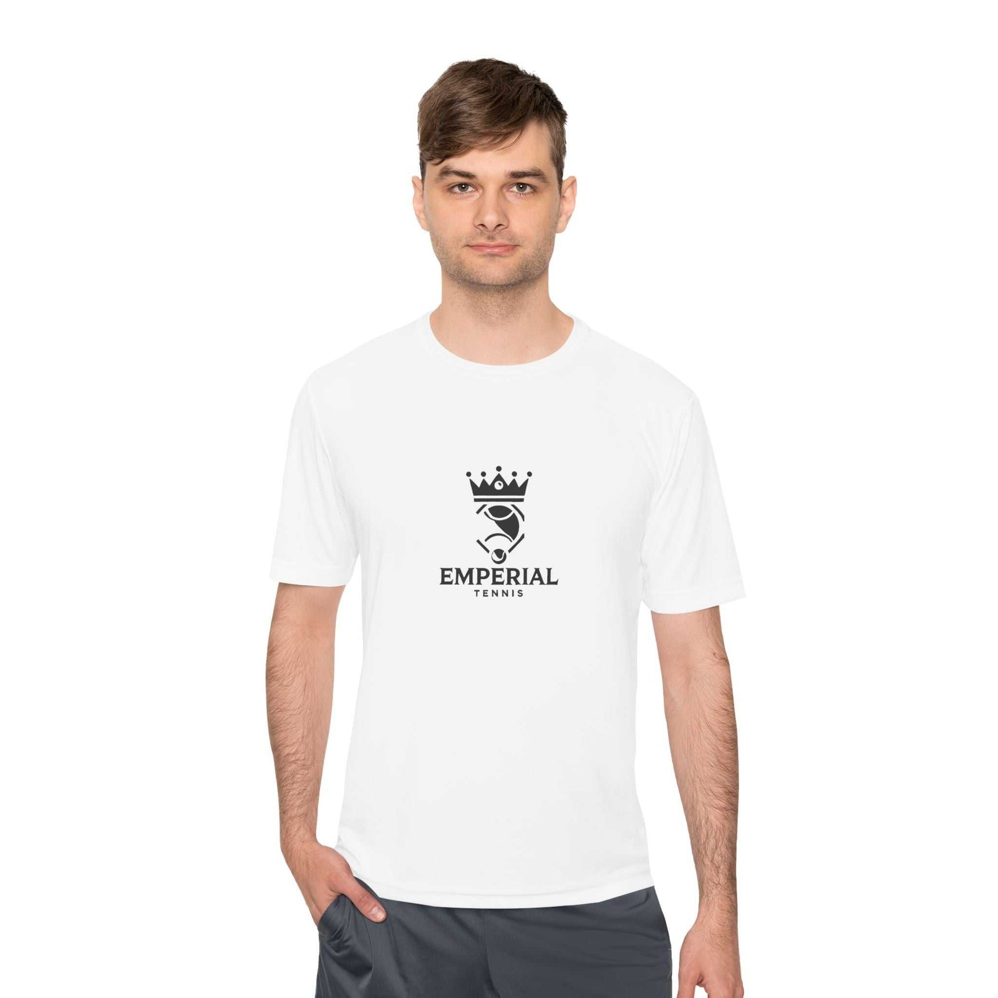 Moisture Wicking Tee - Emperial Tennis Logo