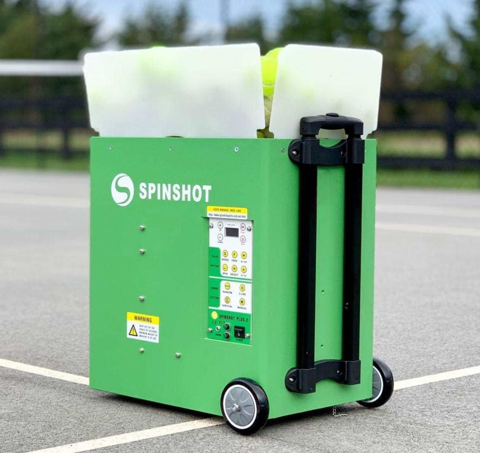 Spin Shot Ball Machine Rental | Elevate Your Tennis Skills